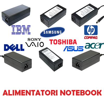 Pubblicità Alimentatori Notebook